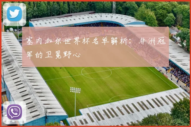 塞内加尔世界杯名单解析:非洲冠军的卫冕野心